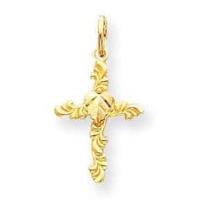  10k Black Hills Gold Cross Pendant Jewelry