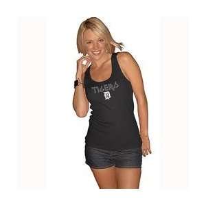  Detroit Tigers Womens Rock On Ribbed Tank by G III Sports 