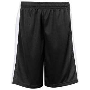  Badger Challenger Mesh Shorts 9 BLACK/WHITE AL