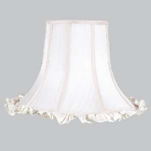  White Ruffle X Large Lamp Shade