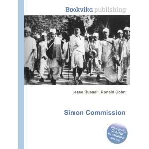  Simon Commission Ronald Cohn Jesse Russell Books