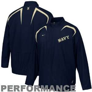  Nike Navy Midshipmen Navy Blue Hash Mark Clima FIT 