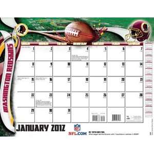 Turner Washington Redskins 2012 22x17 Desk Calendar 