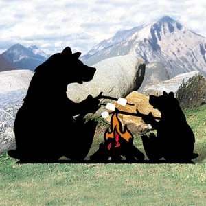  Pattern for Campfire Bears Patio, Lawn & Garden