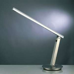  Trend Lighting Corp. Linea Desk Lamp in Satin Steel 
