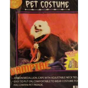  Small Pet Costume   Vampire 