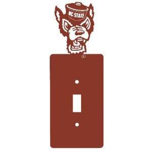 North Carolina State Single Toggle Metal Switch Plate Cover, Set of 2