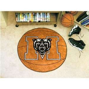   Mercer Bears NCAA Basketball Round Floor Mat (29)