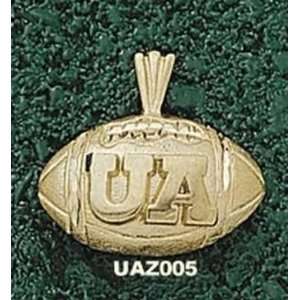  14Kt Gold University Of Arizona Ua Football Sports 