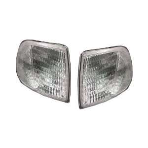 97 02 Ford F150 Expedition Clear Corner Lights   1 Pair (Both Driver 
