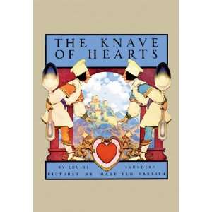  The Knave of Hearts 12x18 Giclee on canvas