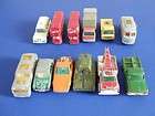 12 Lesney Matchbox Toy Cars Trucks Vans Buses Lot 1960s   1970s