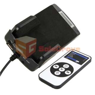   TRANSMITTER+Charger Holder Remote FOR Apple iPhone 4 4S HD IOS4  
