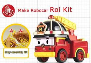 Asem Hobby]Academy Robot Car Poly Assembly Kit Toy Roi  