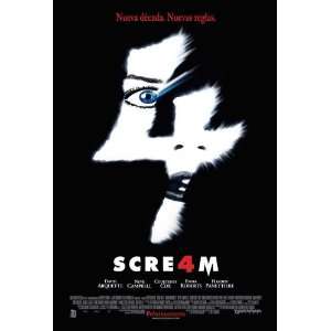  Scream 4 Poster Movie Chilean 11 x 17 Inches   28cm x 44cm 