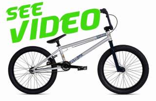 FICTION BMX Bike FABLE 1 Silver Blue by STOLEN Bicycle Dirt Street 