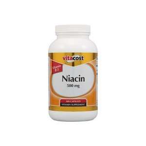  NSI Vitamin B3 (Niacin)    500 mg   300 Capsules Health 
