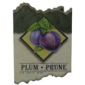  Fruit Wine Labels, Plum, 30 count pack 
