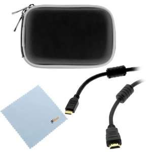  + Mini HDMI Cable + Cleaning Cloth for Canon Advanced PowerShot S95 