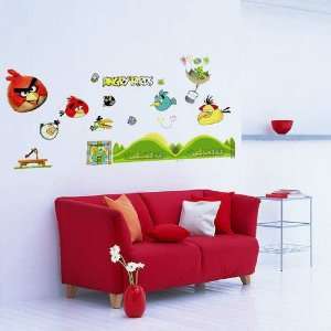  Angry Bird II   Nursery Removable Vinyl Wall Sticker Mural 