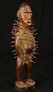   Bakongo Solongo Figure   Congo Old South African Collection  