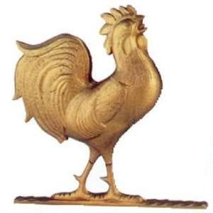  30 Full Bodied Rooster Weathervane   Gold Bronze Patio 