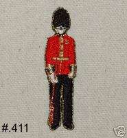 1PC~BRITAINS TOY SOLDIER ENGLAND~IRON ON APPLIQUE  