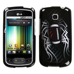  Football Phone Protector Cover for LG P509 (Optimus T 