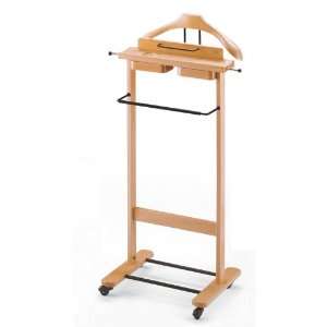    Aris 113 N Natural Wood Valet Stand With Tray 113 N