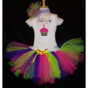  Personalized Birthday Tutu Baby/Toddler/Young Girls Clothes Baby