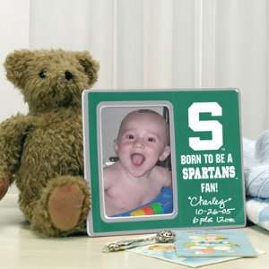   Michigan State Spartans Born To Be Ceramic Frame