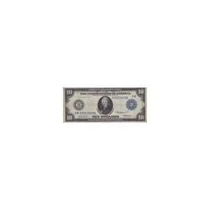  1914 Series $10 Federal Reserve Note, Fine Toys & Games