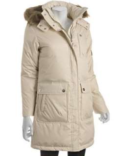 DKNY plaster quilted hooded Alana anorak down jacket   up to 