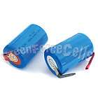 NiCd 4/5 SubC Sub C 1.2V 1600mAh Rechargeable Battery with Tab 