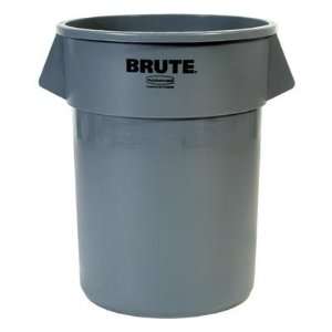  Brute Round Containers   44 gal brute container w/o lid trash 