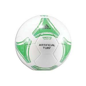  adidas FIFA 2012 Artificial Turf Ball   White/Real Green 