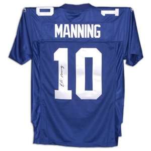  Eli Manning New York Giants Autographed Reebok EQT Jersey 
