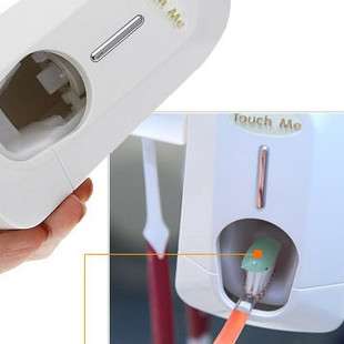 Automatic Toothpaste Dispenser&Free Brush Holder SET  