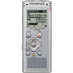 Olympus WS 600S Digital Voice Stereo Recorder Gray 2GB Memory Player 