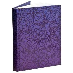  Purple Butterfly Lined Journal (7x10)