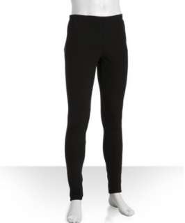 Prada Sport black stretch cotton tapered sweatpants   up to 70 