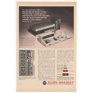   Wang 320 Electronic Calculator Allen Bradley Print Ad