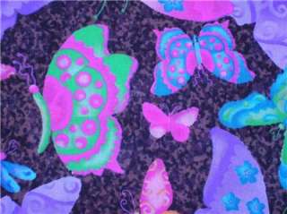 New Butterflies Fabric BTY Dragonfly Butterfly Insect Bugs  