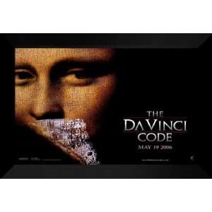  The Da Vinci Code 27x40 FRAMED Movie Poster   Style T 