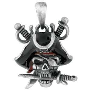 Davy Jones Pirate Skeleton Collectible Skull Pendant Necklace Jewelry