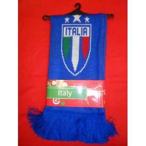  Italia Italy Scarf Official Sport Soccer Brand New Winter 