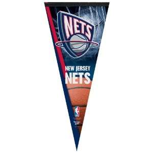  NBA New Jersey Nets Premium Quality Pennant 17 by 40 inch 