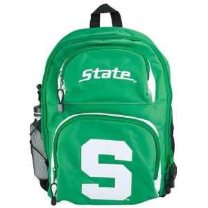   Michigan State Spartans Youth Green Bravo Backpack