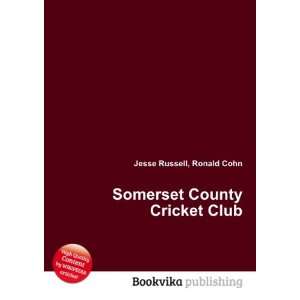  Somerset County Cricket Club Ronald Cohn Jesse Russell 