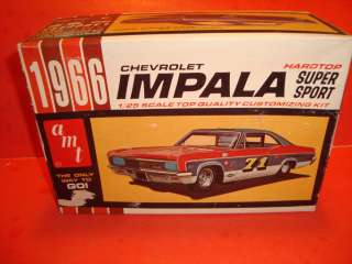 AMT 1966 Chevy Impala Model Car Parts  